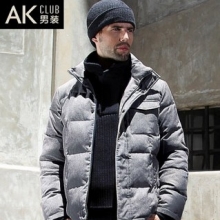 AK series 阳离子面料短款立领高含绒量男羽绒服